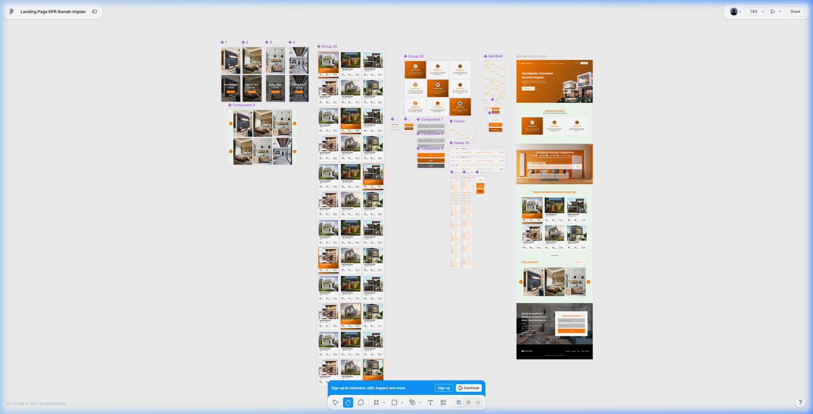 KPR Rumah Impian Landing Page Screenshot